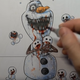 Concept art for Frozen 3: Crimson Snows.